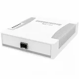 CSS106-5G-1S - Коммутатор MikroTik RouterBoard RB260GS CSS106-5G-1S (5x Gigabit Ethernet Smart Switch, SFP cage, plastic case, SwOS)