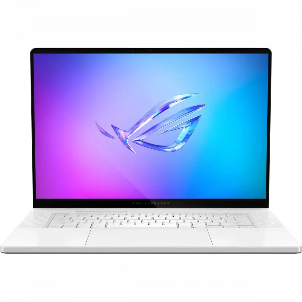 Ноутбук/ ASUS ROG Zephyrus G16 GU605CX-QR077W 16"(2560x1600 OLED 240Hz)/Intel Core Ultra 9 285H(3.7Ghz)/65536Mb/1024PCISSDGb/noDVD/Ext:NVIDIA GeForce RTX 5090(24576Mb)/Cam/BT/WiFi/90WHr/war 1y/1.95k