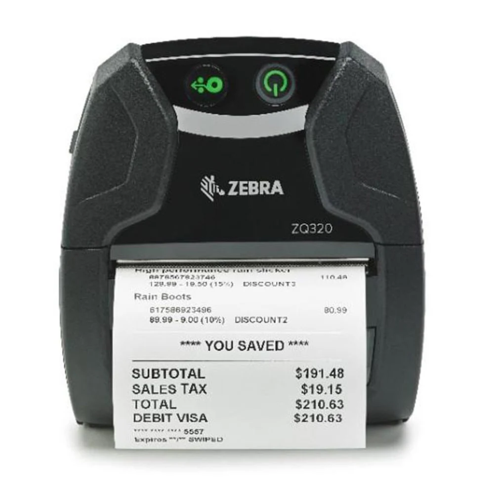 Мобильный принтер DT Printer ZQ320 Bluetooth, No Label Sensor, Outdoor Use, English, Group E