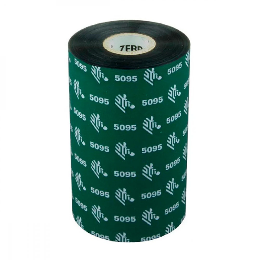 Taśma termotr. 83mm/300mb żywiczna, kolor czarny, nawój zewnętrzny, tuleja 1''