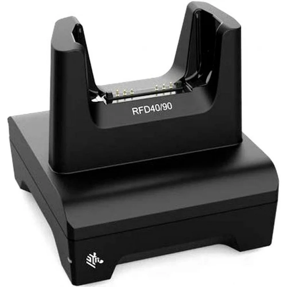 Зарядное устройтсво RFD40, 1 Device Slot/0 Toaster Slots, Communication Cradle with support for Universal/3rd Party. Requires Power Supply (PWR-BGA12V50W0WW), DC Line Cord (CBL-DC-388A1-01), and Cou