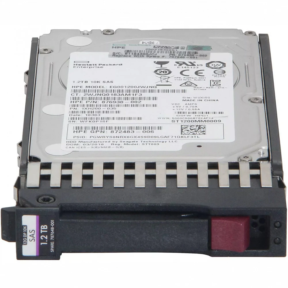 Жесткий диск HP MSA 1.2TB 12G 10K SFF [J9F48A], J9F48A 787648-001 768788-004 787677-004 EG1200JEHMC EG1200JEMDA EG1200JETKC 781514-002 796365-004 872285-002 876938-002 EG001200JWFVA EG001200JWJNQ EG