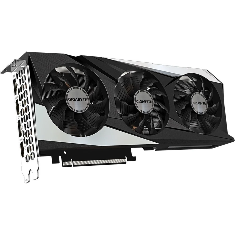 Видеокарта, Gigabyte, RTX3060 GAMING OC 12G (GV-N3060GAMING OC-12GD) LHR 4719331309312/8568, GDDR6, 192bit, 2-HDMI, 2-DP, Windforce 3X Fan, 282*117*41 мм, Цветная коробка
