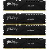 Комплект модулей памяти, Kingston, FURY Beast KF556C40BBK4-128 (Kit 4x32GB), DDR5, 128GB, CL40, DIMM <PC5-44800/5600MHz>