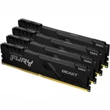 Комплект модулей памяти, Kingston, FURY Beast KF556C40BBK4-128 (Kit 4x32GB), DDR5, 128GB, CL40, DIMM <PC5-44800/5600MHz>