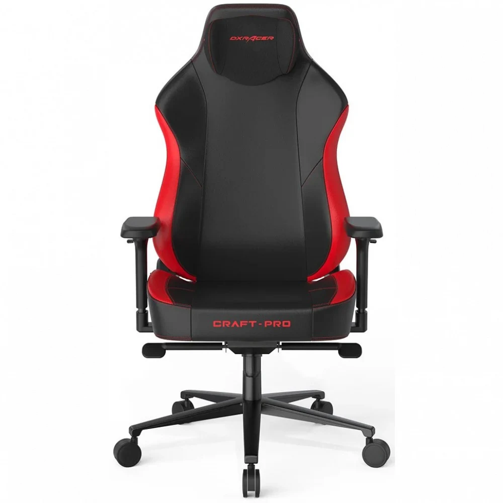 Кресло геймерское DXRacer CRAFT PRO CRA/PRO/034/NR, 100кг, регулировка высоты, Black-Red
