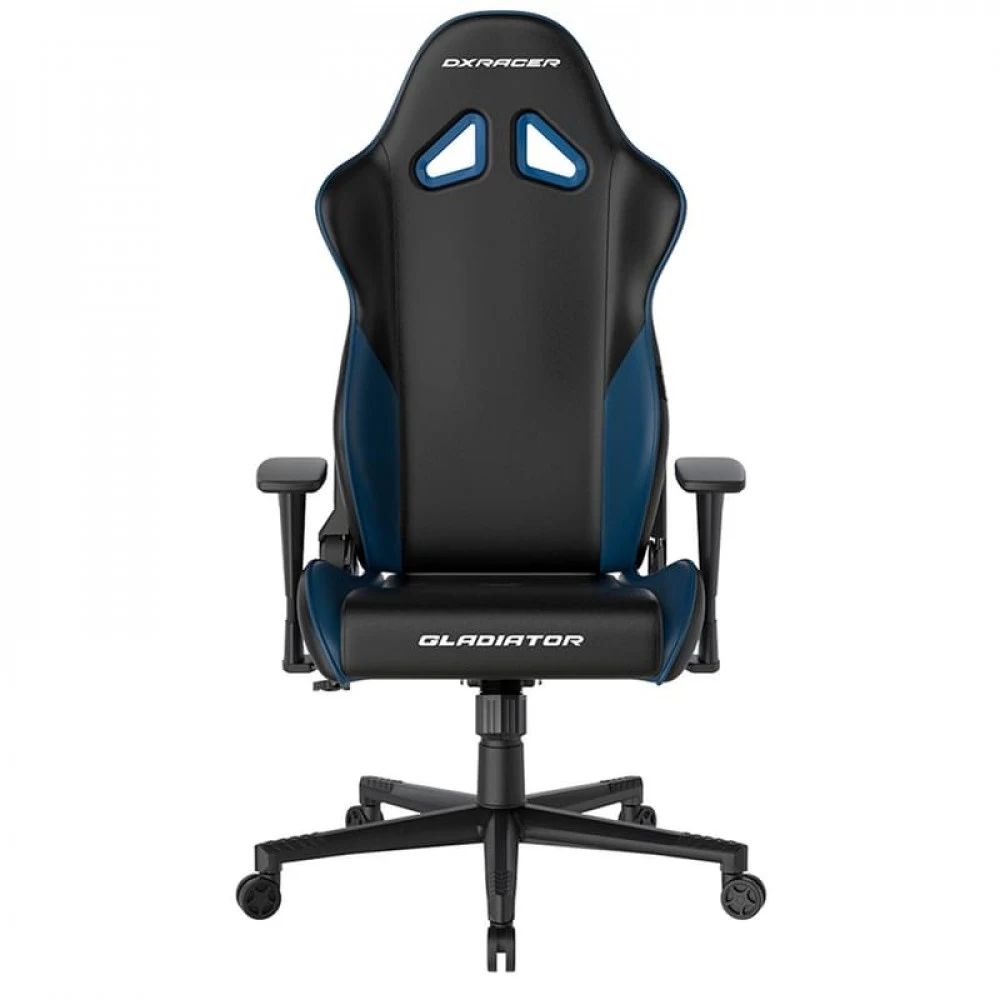 Кресло геймерское DXRacer Gladiator GC/LGN23LTC/NB, рег. высоты, подлокотник, 115 кг, Black-Blue