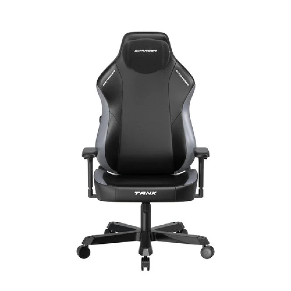 Кресло геймерское DXRacer Tank GC/XXLTK23LTA/NG, регулировка высоты, подлокотник, 160кг, Black-Grey