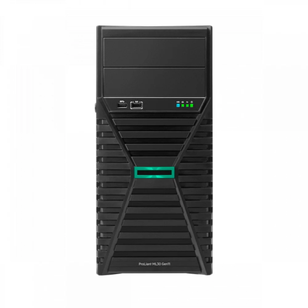 Сервер HPE/ML30 Gen11/1/Xeon/6325P/3,5 GHz(4C/4T)/32 Gb/8SFF/VROC/2x480 Gb SSD RI/2x1GbE/1x 1000W Titanium P87464-425
