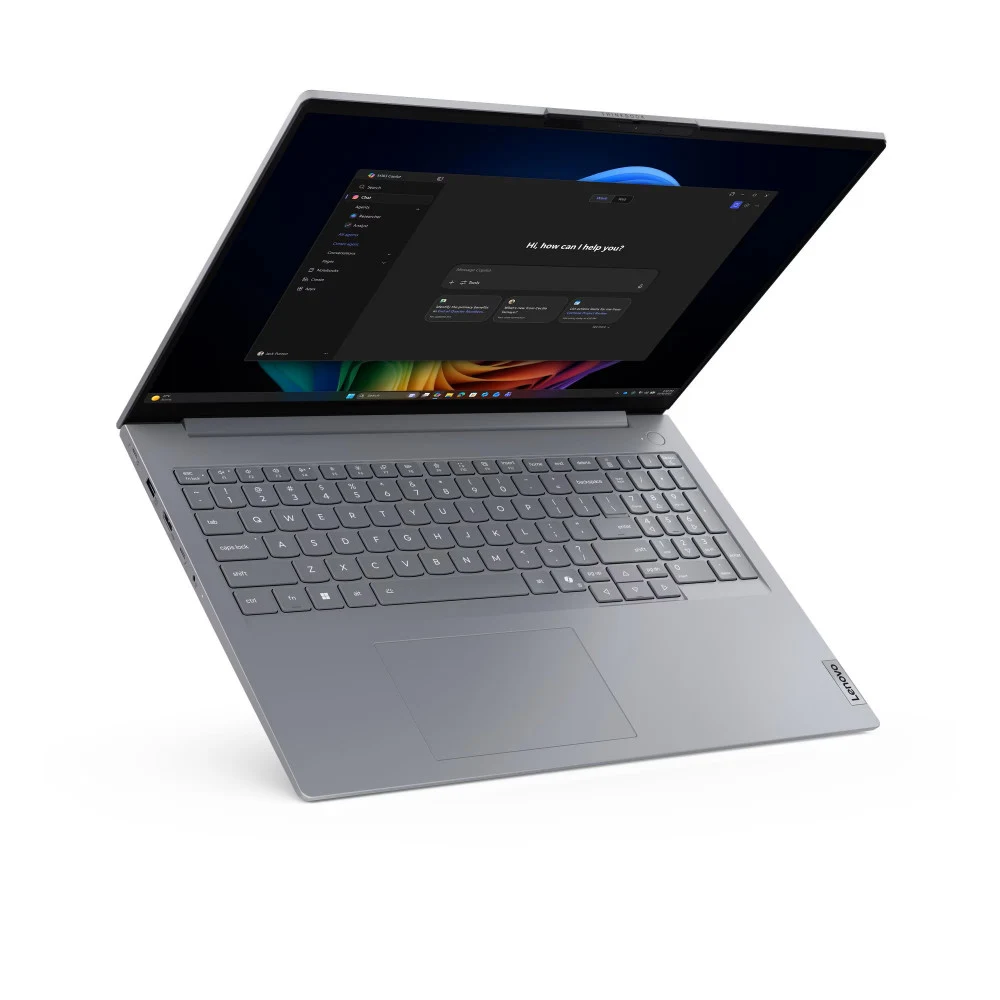 Lenovo ThinkBook 16 Gen 9 (16" Intel), Intel® Core™ Ultra 7 355 (E-cores up to 3.30GHz, 12MB), 16" WUXGA Non-Touch, W11P64 RUS, 32.0GB, 1x512GB SSD M.2 2242 PCIe Gen4 QLC, Intel® Graphics, BT 5.4,Wi