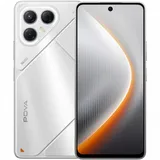 Мобильный телефон, TECNO, POVA 7 5G (LJ7) 128+8 GB, 6.78" FHD+, Аккумулятор 6000 мАч, 50MPx/13MPx, MediaTek Dimensity 7300 Ultimate, Android 15, Fast Charge 45W, Wireless Charge 30W, (Magic Silver)