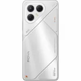 Мобильный телефон, TECNO, POVA 7 5G (LJ7) 128+8 GB, 6.78" FHD+, Аккумулятор 6000 мАч, 50MPx/13MPx, MediaTek Dimensity 7300 Ultimate, Android 15, Fast Charge 45W, Wireless Charge 30W, (Magic Silver)