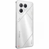 Мобильный телефон, TECNO, POVA 7 5G (LJ7) 128+8 GB, 6.78" FHD+, Аккумулятор 6000 мАч, 50MPx/13MPx, MediaTek Dimensity 7300 Ultimate, Android 15, Fast Charge 45W, Wireless Charge 30W, (Magic Silver)