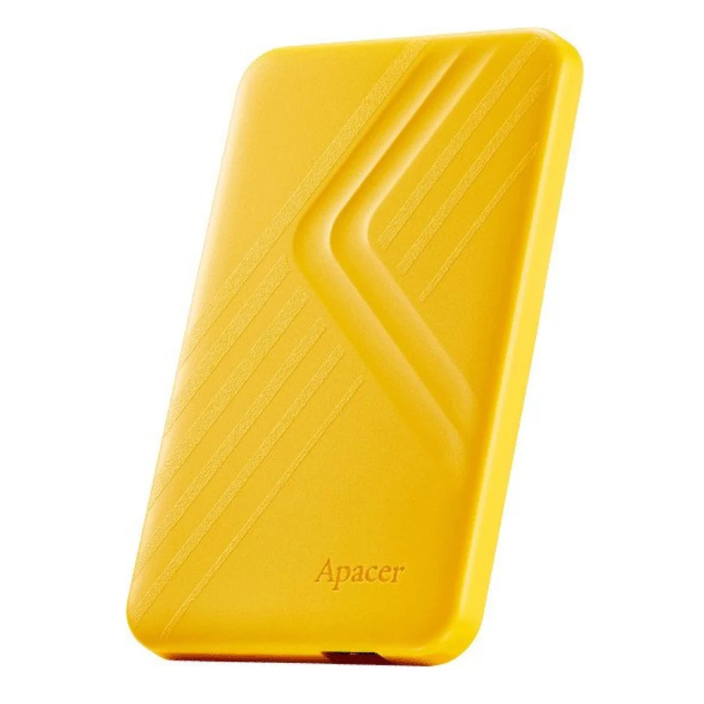 Жесткий диск внешний Apacer AC236 AP1TBAC236Y-1 1TB 2.5&quot USB 3.1 Gen 1, Yellow, RTL {20} (917430)