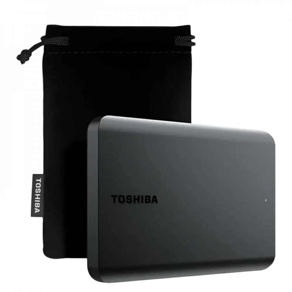 Toshiba External Hard Drive Canvio Basics Excl (2.5 " 2TB, USB3.2 Gen 1, Black)