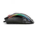 Компьютерная мышь, Glorious, Model D-, GLO-MS-DM-MB, Игровая, Оптическая, Проводная, Pixart PMW-3360 Sensor, 12000 DPI, 250+ IPS, 50G, 1000 Hz, RGB, 6 кнопок, Длина провода 2м, Матовый черный