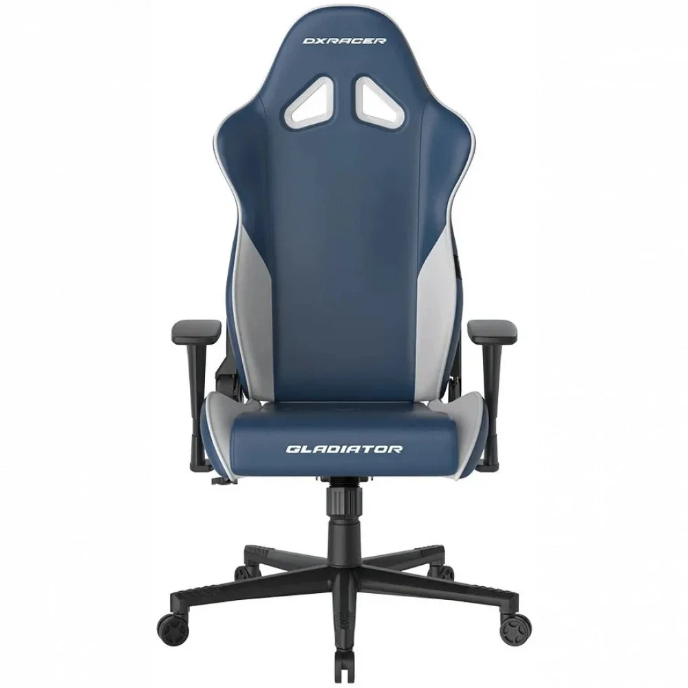 Игровое компьютерное кресло, DX Racer, GC/LGN23LTCLTA/IW, Gladiator series, Рекомендуемый рост: до 190 см, Рекомендуемый вес: до 115 кг, Эко-кожа и винил PU,PVC, Вид наполнителя: губчатая пена высок