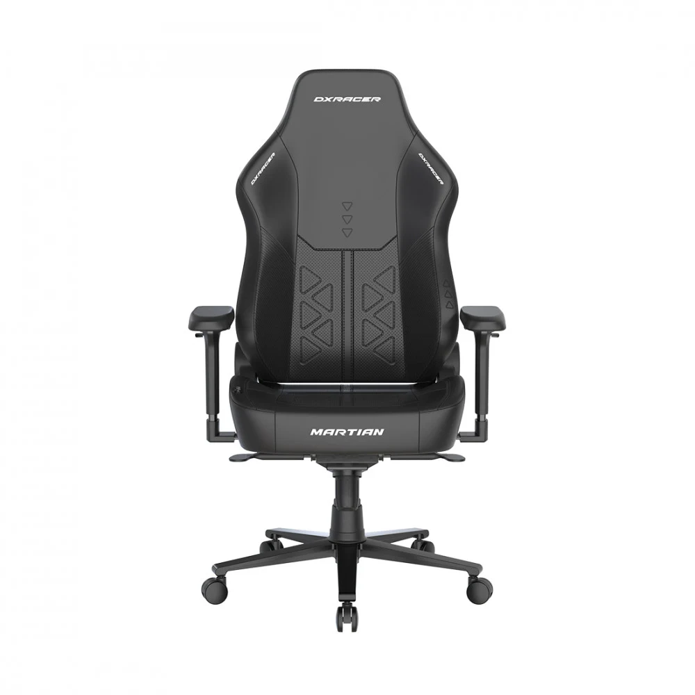 Игровое компьютерное кресло, DX Racer, GC/XLMP25LTA/TRIANGLE.N, Martian PRO, Рекомендуемый рост: до 190 см, Рекомендуемый вес: до 125 кг, Эко-кожа, Металлическая основа кресла, Угол наклона 135°, Ме