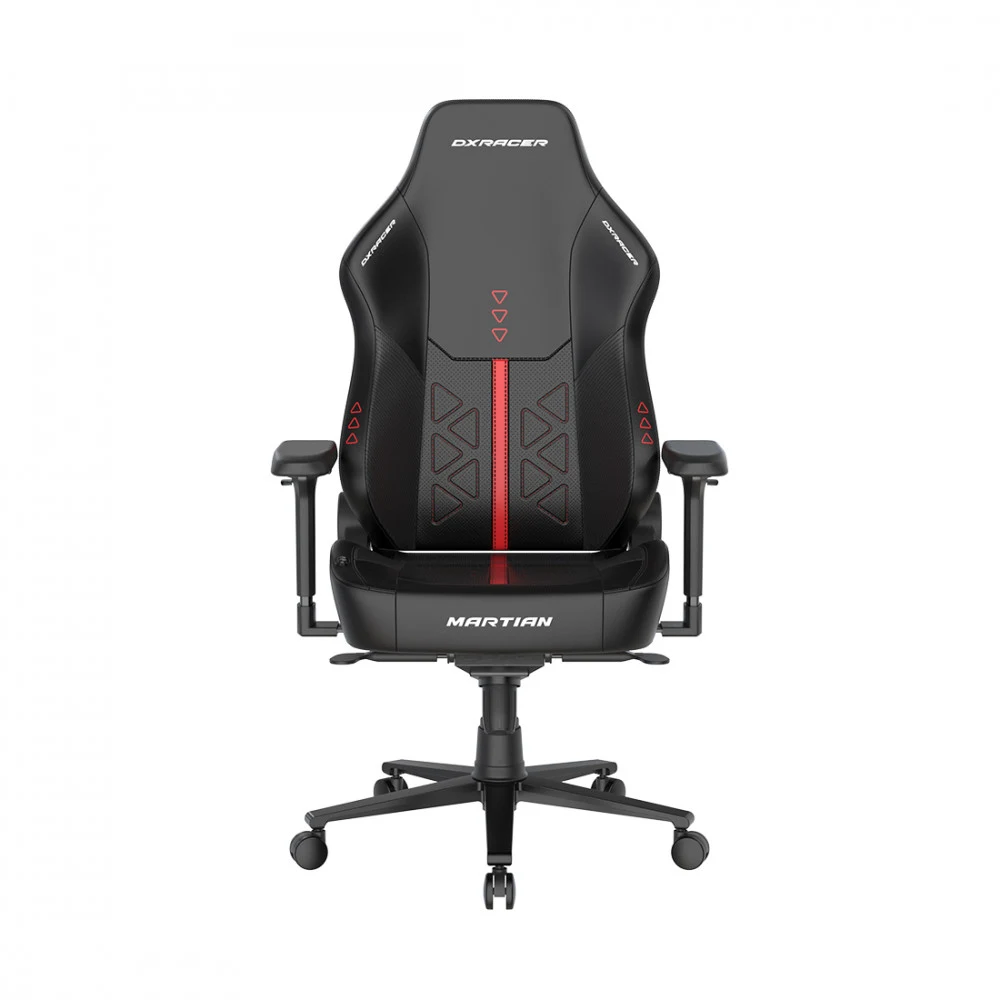 Игровое компьютерное кресло, DX Racer, GC/XLMP25LTA/TRIANGLE.NR, Martian PRO, Рекомендуемый рост: до 190 см, Рекомендуемый вес: до 125 кг, Эко-кожа, Металлическая основа кресла, Угол наклона 135°, М