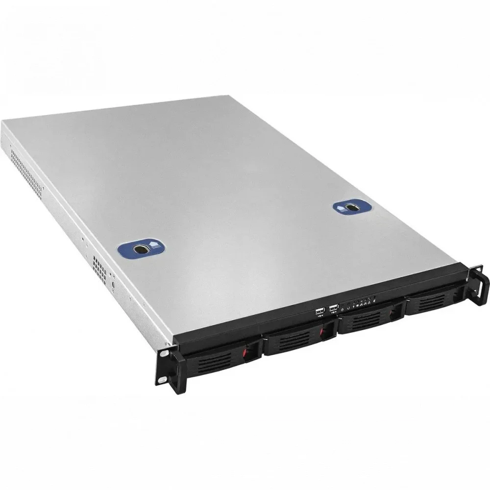 Серверный корпус ExeGate Pro 1U660-HS04 <RM 19", высота 1U, глубина 660, БП 1U-450ADS, 4xHotSwap, USB>