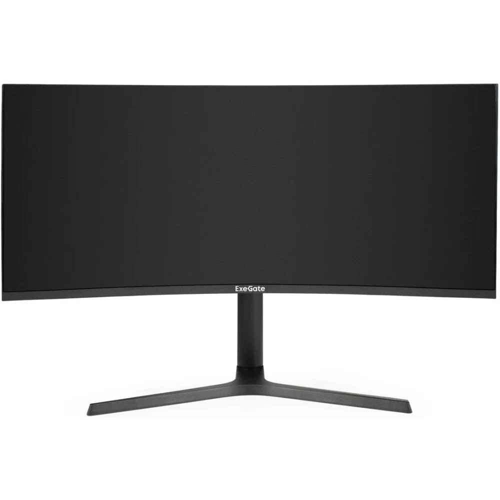 Монитор изогнутый игровой с аудио выходом 34" UWQHD 165 Гц ExeGate Combat EC3400TA (VA Curved R1800 LED Grade A+, UltraWide QHD 3440x1440@165Гц, 21:9, 300cd/m2, 4000:1, 178°/178°, 1ms, 2xHDMI2.0, 2x