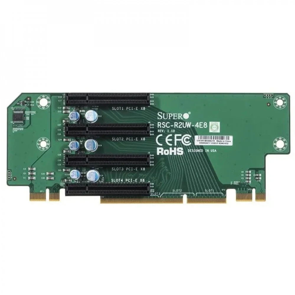 Райзер/ 2U LHS WIO Riser card with four PCI-E x8 slots