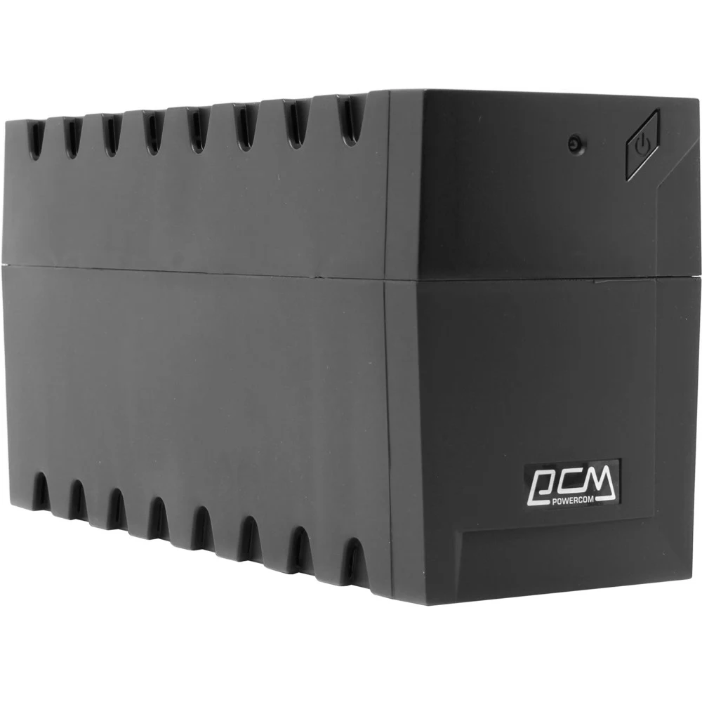 ИБП POWERCOM Raptor RPT-600AP EURO black (линейно-интерактивный, 600VA, 360W, 3xEURO, USB, RJ-11/RJ-45) (RPT-600AP EURO)