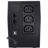 ИБП POWERCOM Raptor RPT-600AP EURO black (линейно-интерактивный, 600VA, 360W, 3xEURO, USB, RJ-11/RJ-45) (RPT-600AP EURO)