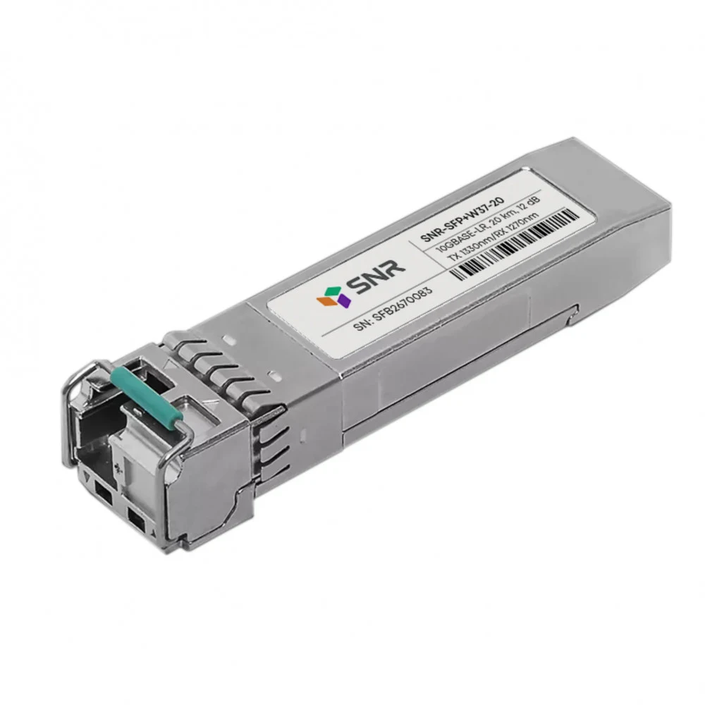 Трансивер SNR Модуль SFP+ WDM, дальность до 20км (12dB), 1330нм