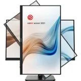 Монитор LCD Modern MD241P 23.8'' 16:9 1920х1080(FHD) IPS, nonGLARE, 250cd/m2, H178°/V178°, 1000:1, 100M:1, 16,7 миллионов цветов, 5ms, VGA, HDMI, DP, Swivel, Speakers, Black
