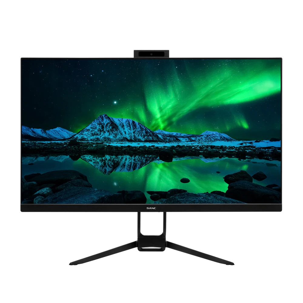 LCD 27" Sanc M27006, 1920x1080 IPS (LED) 100Hz, 5ms, 300cd/m2, 1000:1, D-Sub/HDMI/DP, webcam