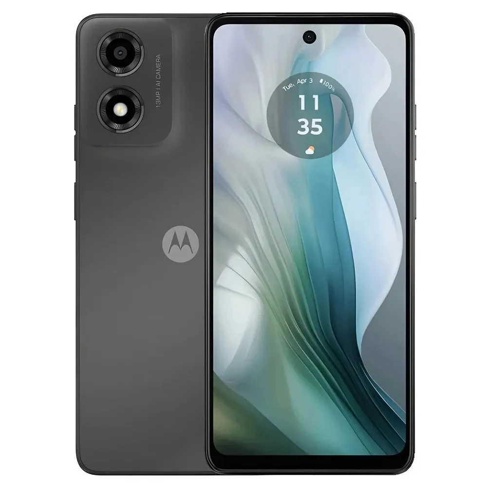 Смартфон motorola moto e14, T606 2/64GB, 6.56"IPS, 1612x720, BT5.0, 2xSIM+microSD, Graphite Grey