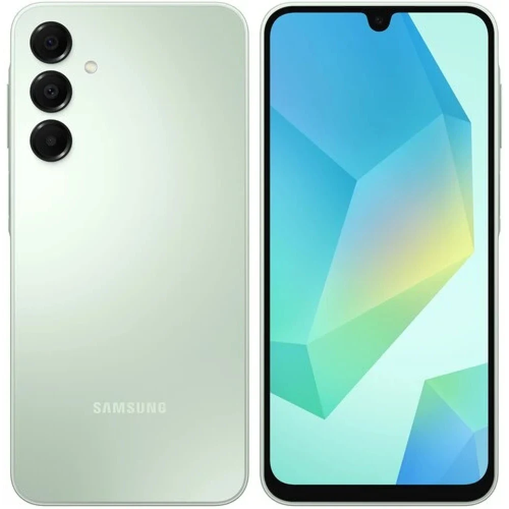 Смартфон Samsung A16, G99 8/256GB, 6.7"AMOLED, 2340x1080, BT5.3, NFC, 2xSIM/mSD, Light Green