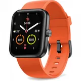 Смарт-часы 70mai Maimo WT2105 (2 ремешка), 1.69", TFT, BT, 300 mAh, Black-Orange