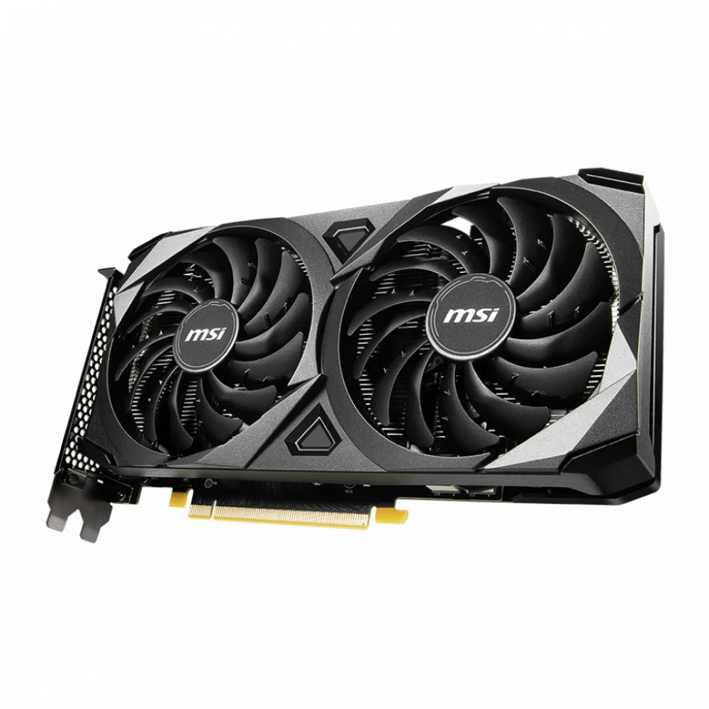 Видеокарта MSI PCI-E 4.0 RTX 3060 VENTUS 2X 12G NVIDIA GeForce RTX 3060 12Gb 192bit GDDR6 1680/15000 HDMIx1 DPx3 HDCP Ret [RTX 3060 VENTUS 2X 12G]