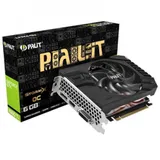 Видеокарта Palit PCI-E PA-GTX1660Ti STORMX 6G NVIDIA GeForce GTX 1660TI 6144Mb 192 GDDR6 1500/12000 DVIx1 HDMIx1 DPx1 HDCP Ret