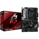 Материнская плата, ASRock, X570 PHANTOM GAMING 4 (4717677338881), AM4, X570, 4xDDR4 2933/3200/4667+(OC), 8xSATA3, 2xM.2 (PCI-E 4.0x4, PCI-E 4.0x4 или SATA), Raid, 1xHDMI, 1xDP, 2xPCI-Ex16, 2xPCI-Ex1