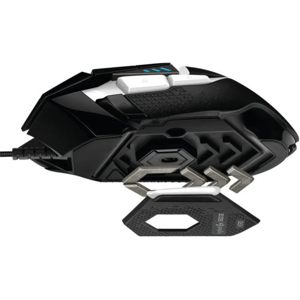Мышь Logitech G502 SE HERO, Black-White, Wired, Gaming, Optical, 25600dpi, RGB backlight, USB