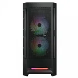Компьютерный корпус, Cougar, Airface RGB, ATX/Micro ATX/Mini ITX, USB 2*3.0/2.0, HD-Audio+Mic, Кулер 2*14см/1*12см ARGB, Высота процессорного кулера до 190 мм, Длина VGA до 330мм, 2*3.5"/2*2.5", Тол