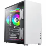Компьютерный корпус, Gamemax, SPARK PRO WB, 12920100014, Mid Tower, ATX/m-ATX/Mini-ITX, USB3.0*1/ Type C*1/ HD-Audio, Высота процессорного кулера до 168мм, Длина VGA до 355мм, Количество отсеков 1*3