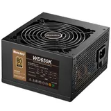 Блок питания ATX 650W Huntkey WD650K, Gold, 20+4/24+4/24+4+8/24+8+8, 12cm, 2x6+2p PCI-E