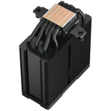Кулер для процессора, Deepcool, AG500 DIGITAL ARGB R-AG500-BKADMN-G-1, Intel 1700/1200/115х и AMD AM5/AM4, 220W, 120мм ARGB, 300-1950±10%/об/м, 67,88CFM, 29.4 dB(A), 4pin, 125х95х158мм, Чёрный
