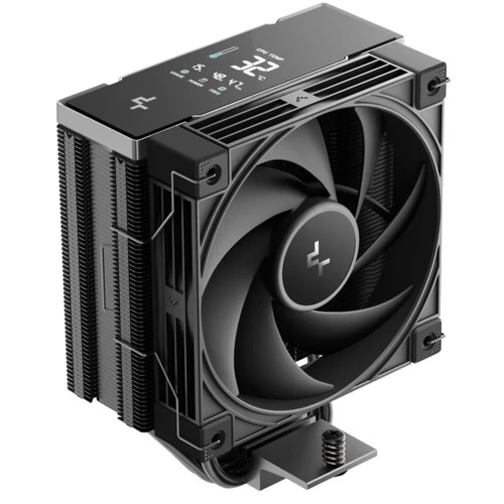 Кулер для процессора, Deepcool, AK400 G2 Digital NYX R-AK400G2-BKNNMN-GJD-1, Intel 1851/1700/1200/115х и AMD AM5/AM4, 240W, 120мм, 2200±10%/об/м, 63.4 CFM, 31.45 dB(A), 4pin, 132х92х156мм, Черный