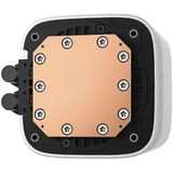 Кулер с водяным охлаждением, Deepcool, LE240 WH V2 R-LE240-WHAMMN-G-2, Intel 1851/1700/1200/115х и AMD AM5/AM4/, TDP 220W, 2*120мм ARGB, 500-2100 RPM±10%, 75.89CFM, 31,6 dB(A), Белый
