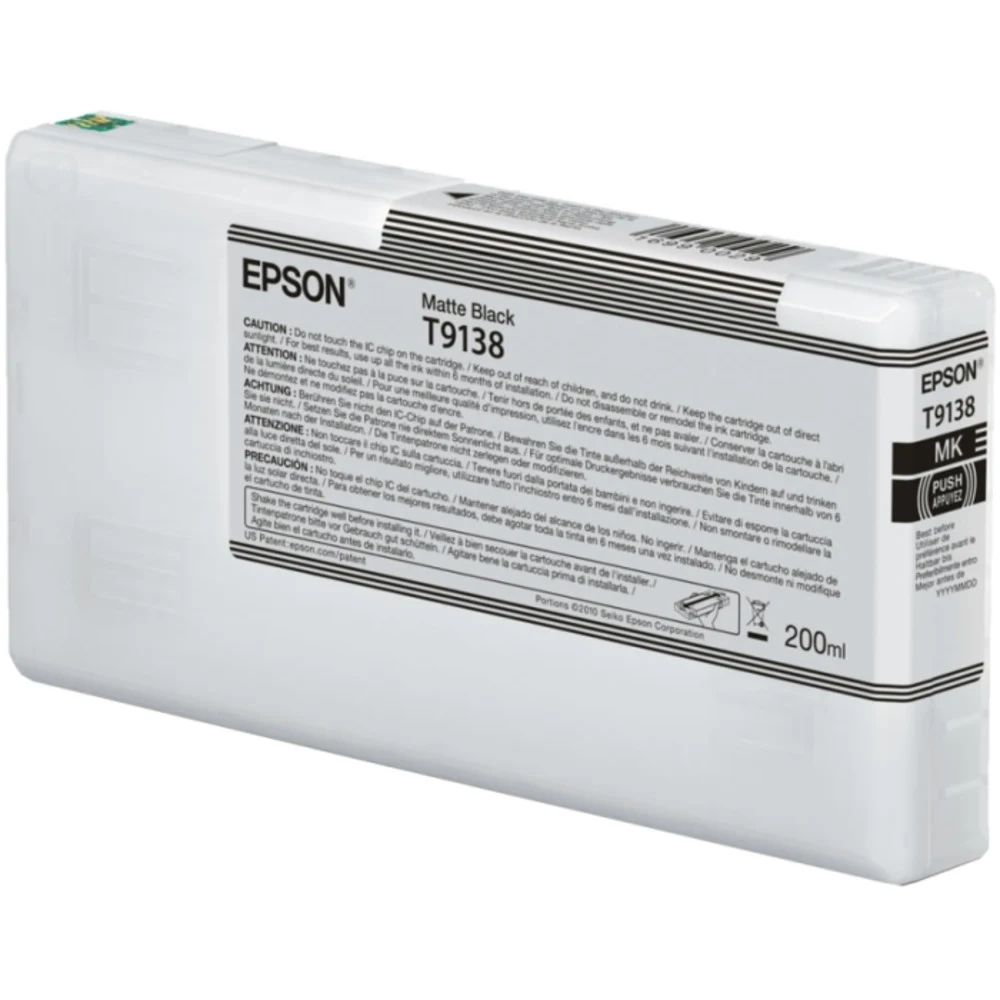 C13T913800 - Картридж черный матовый Epson SC-P5000 200ml