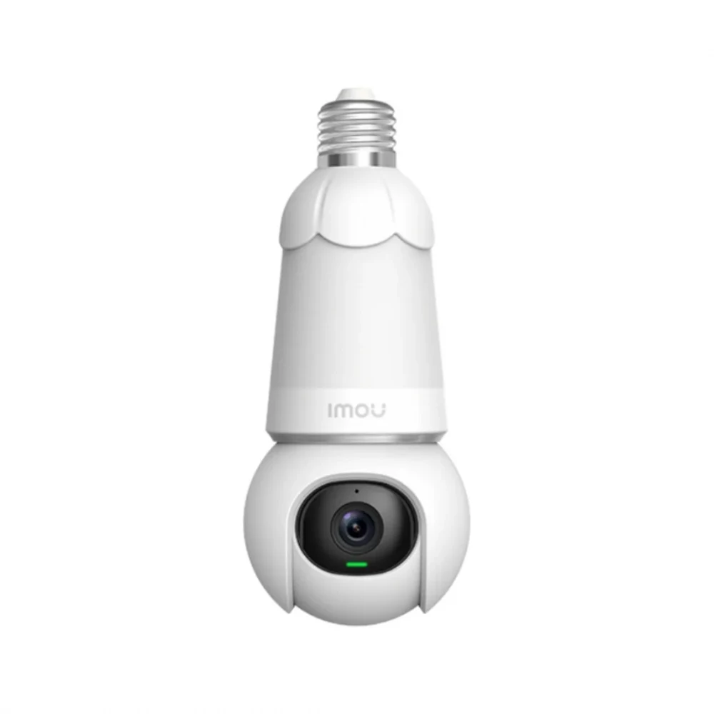 Wi-Fi видеокамера, Imou, Bulb Cam 5MP, Лампа-камера, Цоколь Е27, CMOS-матрица 1/2.8", Механический ИК-фильтр, ИК-подсветка - до 30 м, Функция день/ночь, Объектив: 2,8 мм, Скор. записи: до 25/30 к/c,