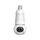 Wi-Fi видеокамера, Imou, Bulb Cam 5MP, Лампа-камера, Цоколь Е27, CMOS-матрица 1/2.8", Механический ИК-фильтр, ИК-подсветка - до 30 м, Функция день/ночь, Объектив: 2,8 мм, Скор. записи: до 25/30 к/c,