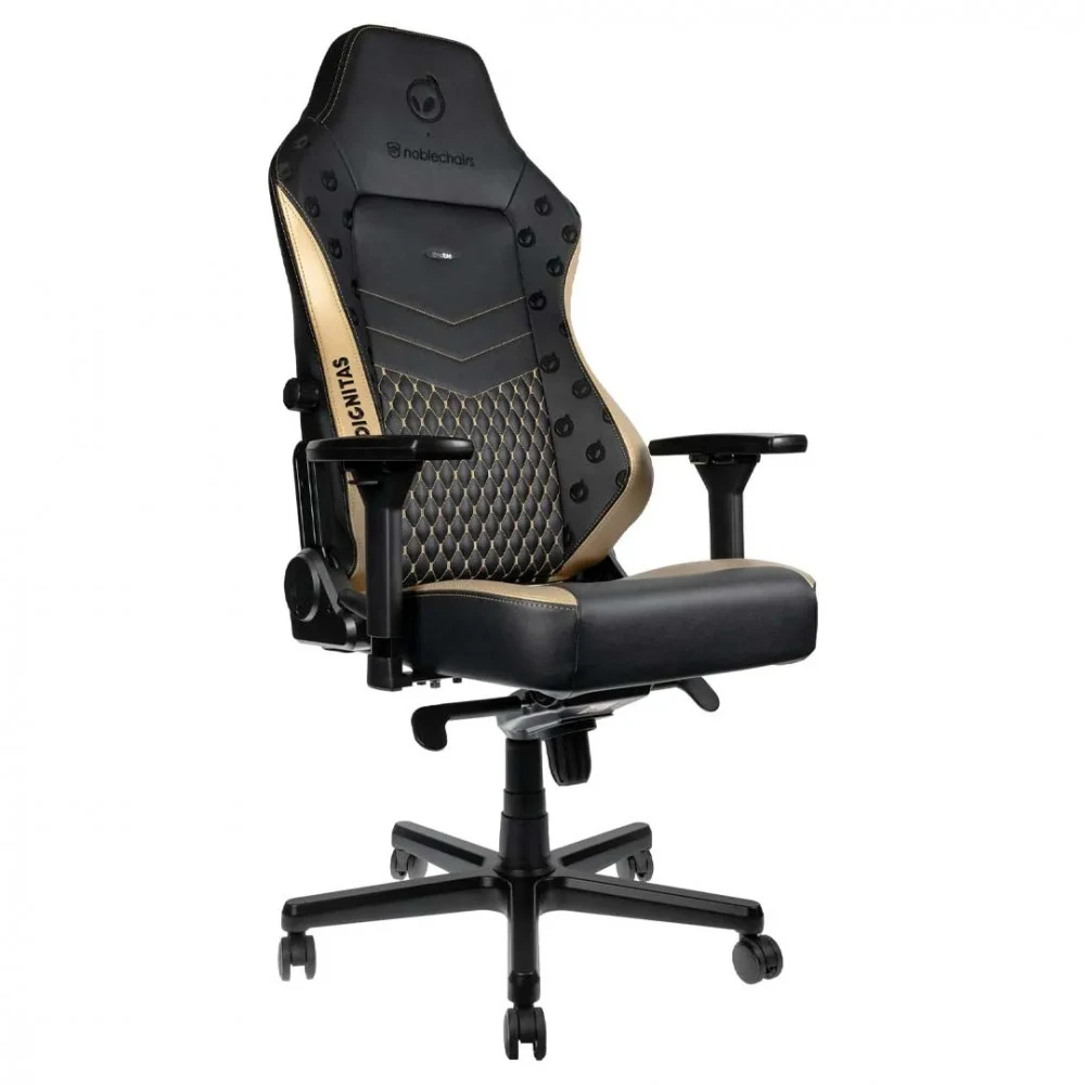 Игровое кресло Noblechairs HERO Dignitas Edition &lt Экокожа, подлокотник 4D, газлифт 4&gt