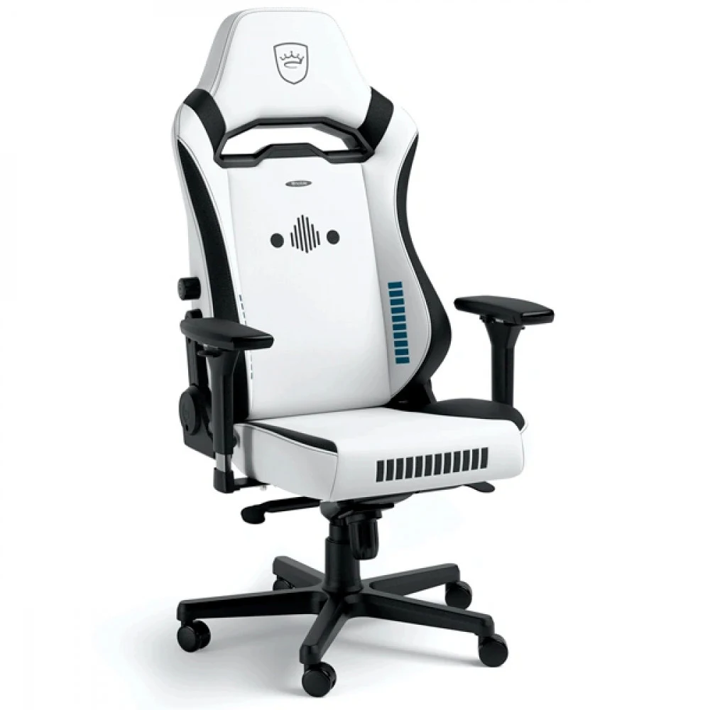 Игровое кресло Noblechairs HERO ST Stormtrooper Edition &lt Гибридная экокожа, подлокотник 4D, газлифт 4, без подушек&gt