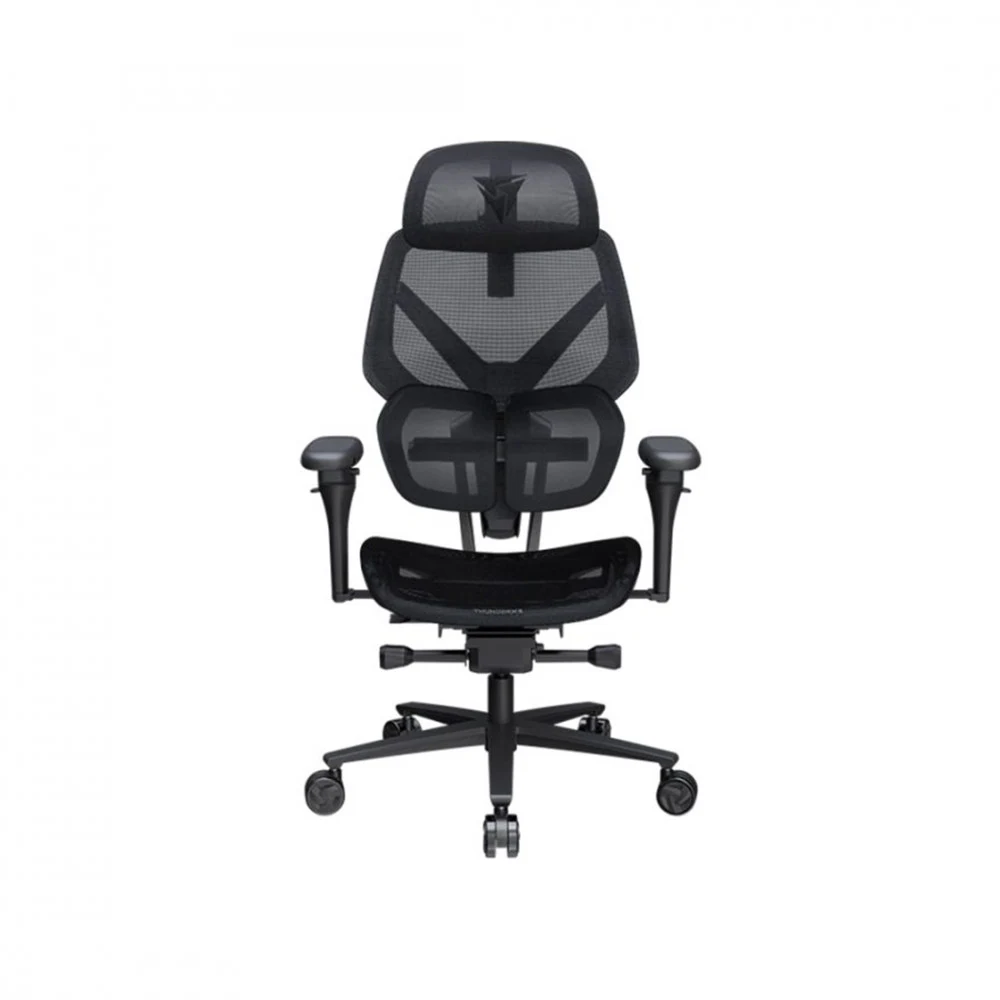 Кресло офисное ThunderX3 FLEX Pro-Mesh, регулировка высоты, подлокотник 5D, 125 кг, Black